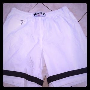 Vtg dkny swim trunks sz.xl
